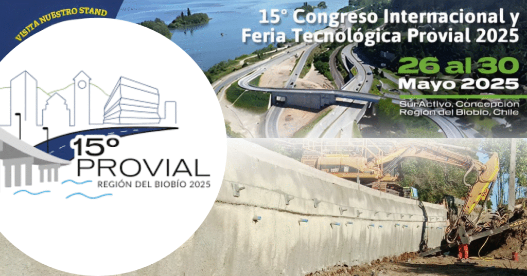 Ischebeck Chile presente en PROVIAL 2025: soluciones seguras para la infraestructura vial